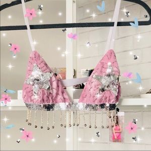 💖🌟 Kalista Star Festival Sequin Bralette💕🌟💖